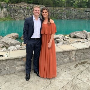 Revelry Abigail Chiffon Dress